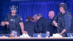 FOTO: Donald Trump Selamat dari Aksi Penembakan Acara Gedung Putih