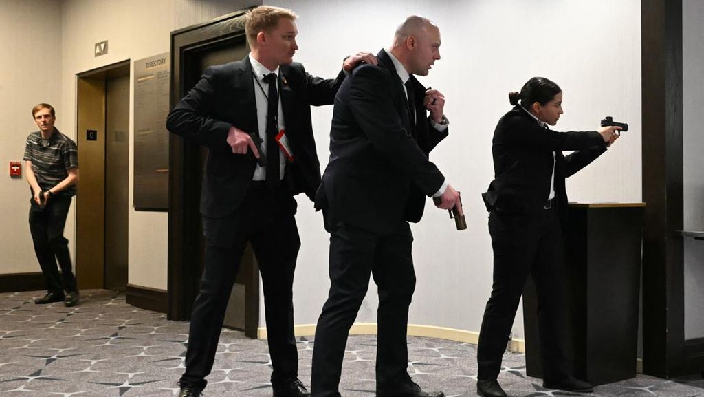Agen Secret Service Tertembak di Insiden Acara Gedung Putih