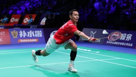 Senar Putus Bikin Jonatan Kalah dari Kunlavut di Thomas Cup