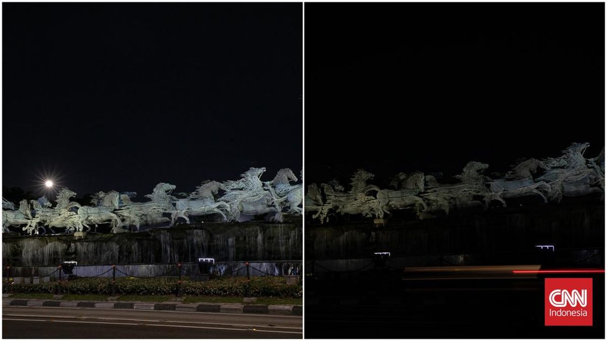 Penampakan Jakarta Gulita Sejam Dalam Hari Bumi 2026