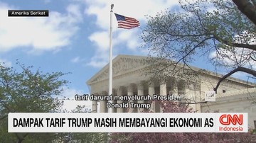 VIDEO: Dampak Tarif Trump Masih Membayangi Ekonomi AS