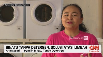 VIDEO: Binatu Tanpa Detergen, Solusi Atasi Limbah