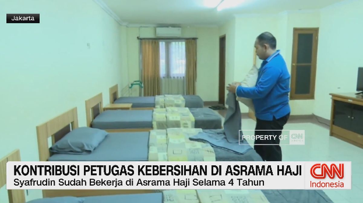 VIDEO: Jarang Tersorot, Sosok Penting di Balik Nyamannya Jemaah Haji