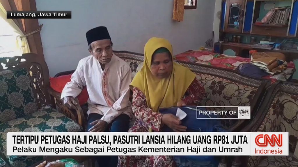 VIDEO: Ditipu Petugas Haji Palsu, Pasutri lansia Kehilangan Rp.81 Juta