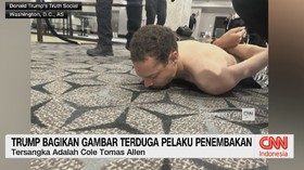 VIDEO: Trump Bagikan Gambar Terduga Pelaku Penembakan