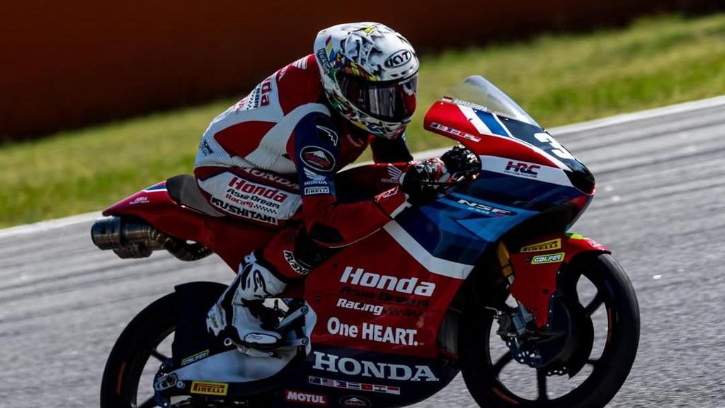 Kiandra Ramadhipa Comeback, Menang Red Bull Rookies Cup Seri Jerez