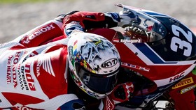 Pembalap Indonesia, Kiandra Ramadhipa, di Red Bull MotoGP Rookies Cup 2026.