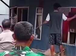 Pria Tikam Sepupu hingga Tewas di Jeneponto, Rumah Pelaku Dibongkar