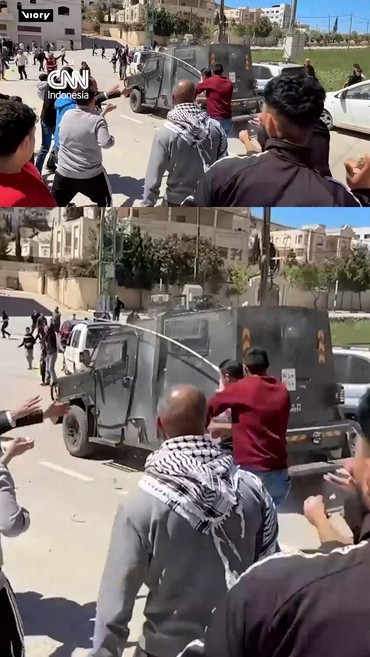 Pasukan Israel Serang Warga Palestina saat Upacara Pemakaman