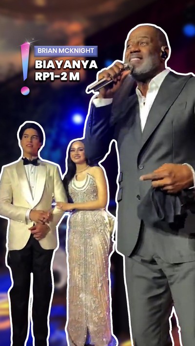 Video: Romantis! Brian McKnight Tampil di Resepsi Nikah El Rumi-Syifa Hadju