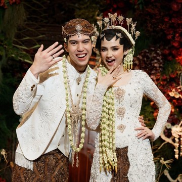 Deretan Busana Pernikahan Syifa Hadju dan El Rumi, Elegan dalam Nuansa Tradisional