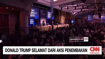 VIDEO: Donald Trump Selamat dari Aksi Penembakan