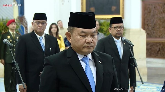 Jenderal TNI (Purn) Dudung Abdurachman dilantik Presiden Prabowo Subianto sebagai Kepala Kantor Staf Kepresidenan (KSP) menggantikan Muhammad Qodari.