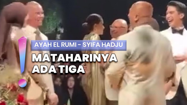 Video: Trio Ayah Gundul di Nikahan El Rumi-Syifa, Botak Tapi Kaya Raya!