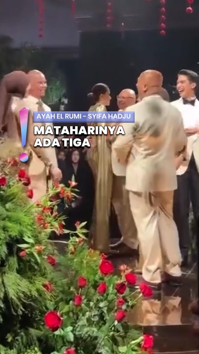 Video: Trio Ayah Gundul di Nikahan El Rumi-Syifa, Botak Tapi Kaya Raya!