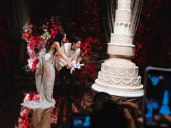 7 Potret Resepsi Mewah Pernikahan El Rumi-Syifa Hadju, Dihadiri Presiden Prabowo