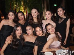 7 Momen Geng 'Mermaid In Love' Reunian di Resepsi Pernikahan Syifa Hadju-El Rumi