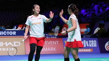 Liputan Olahraga CNN Sport : FOTO: Indonesia Lolos ke Perempat Final Uber Cup 2026