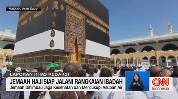 VIDEO: Jemaah Haji Siap Jalani Rangkaian Ibadah