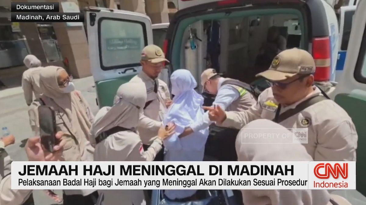 VIDEO: Jemaah Haji Meninggal di Madinah