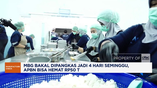 Video: MBG Bakal Dipangkas Jadi 4 Hari, APBN Bisa Hemat Rp 50 T
