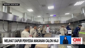 VIDEO: Melihat Dapur Penyedia Makanan Calon Haji