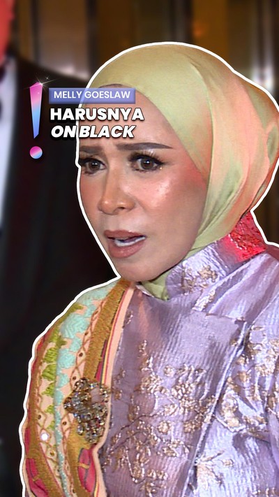 Video: Melly Goeslaw Salah Kostum saat Hadiri Resepsi El Rumi-Syifa Hadju