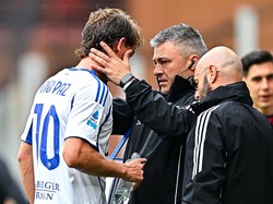 Nico Paz Cedera Kepala di Laga Como Vs Genoa, Sempat Gangguan Penglihatan