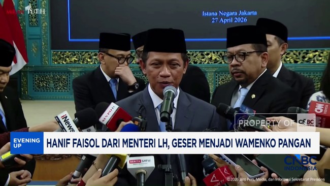 Video: Resmi Jadi Wamenko Pangan, Hanif Faisol Dampingi Zulkifli Hasan