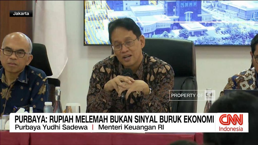 VIDEO: Purbaya Rupiah Melemah Bukan Sinyal Buruk Ekonomi