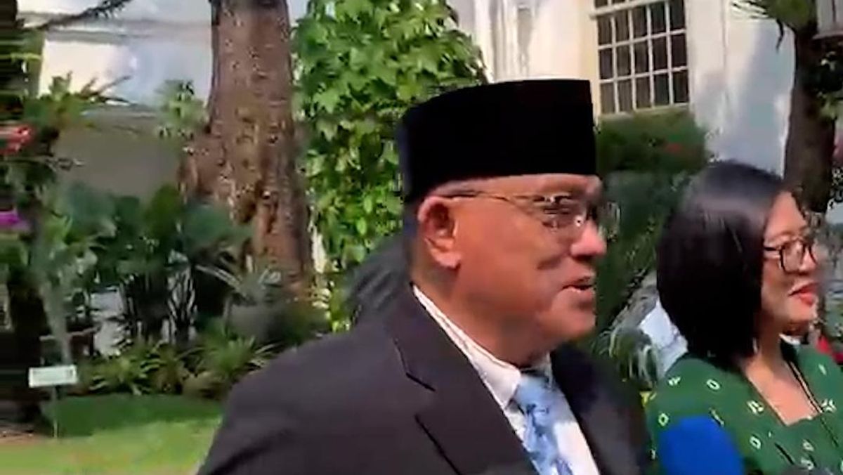 Jumhur Hidayat Tiba di Istana Jelang Reshuffle Kabinet