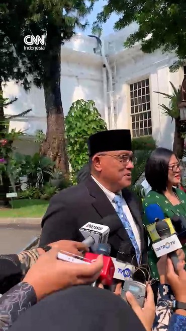 Jumhur Hidayat Tiba di Istana Jelang Reshuffle Kabinet
