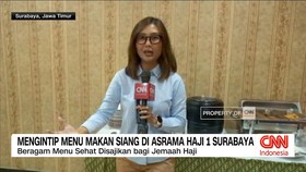 VIDEO: Mengintip Menu Makan Siang di Asrama Haji 1 Surabaya