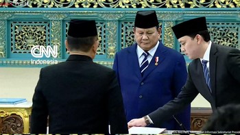 Daftar Reshuffle Kabinet Merah Putih yang Dilantik Prabowo
