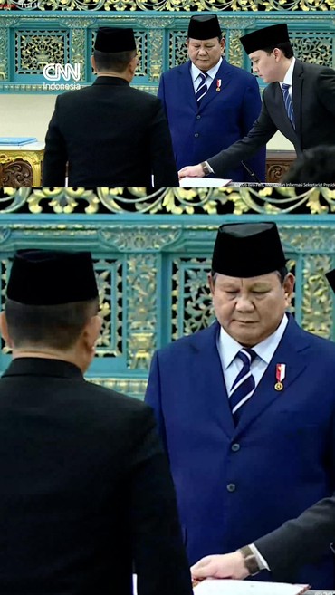 Daftar Reshuffle Kabinet Merah Putih yang Dilantik Prabowo