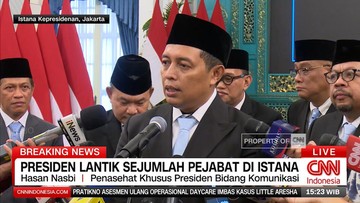 VIDEO: Hasan Nasbi Dilantik Jadi Penasihat Khusus Presiden