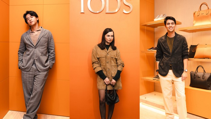 Sejumlah figur publik hadiri peresmian butik Tod's Indonesia