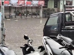 Hujan Deras Guyur Kota Malang, 15 Titik Terendam Banjir