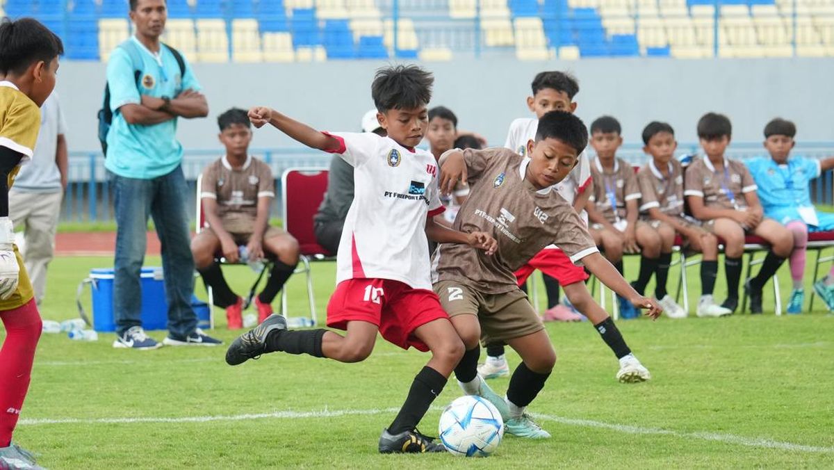 PTFI Gelar FGT 2026, Asah Ratusan Talenta Sepak Bola Muda Gresik