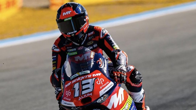 Hakim Danish Ramli dianggap sesuai target setelah finis ke-13 dan meraih tiga poin dalam Moto3 Spanyol 2026 di Sirkuit Jerez, Minggu (28/4).