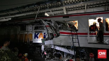 Update Korban Tabrakan Kereta di Bekasi Timur: 5 Orang Meninggal