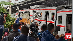 Penampakan Argo Bromo Tembus Gerbong KRL saat Kecelakaan Kereta Bekasi