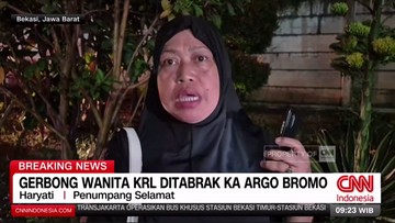 VIDEO: Kesaksian Penumpang Selamat Tabrakan KRL dan Kereta di Bekasi