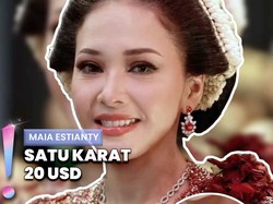 Video: Set Red Ruby yang Dipakai Maia Estianty Ditaksir Lebih Dari Rp6 M