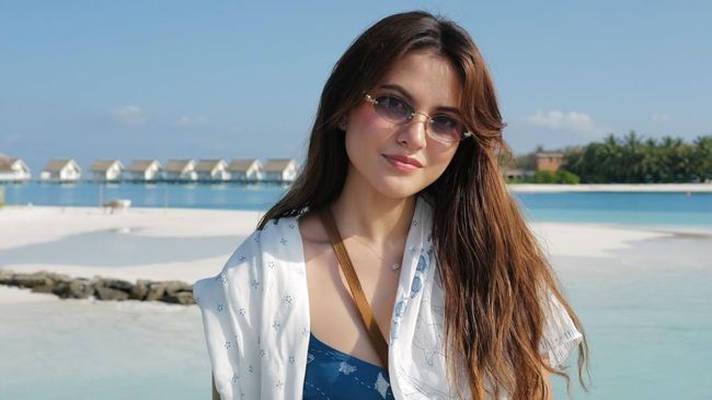 Potret Marsha Aruan Nikmati Beragam Aktivitas Saat Berlibur Di Maladewa