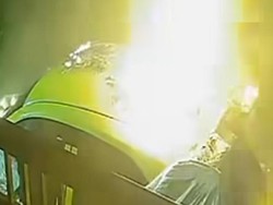 Mobil Warga Lampung Selatan Dibakar oleh OTK,  Polisi Selidiki