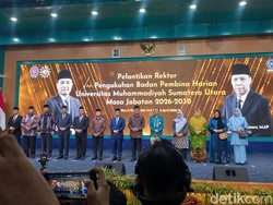 Prof Akrim Dilantik jadi Rektor UMSU