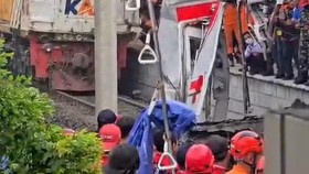 Evakuasi Kecelakaan Kereta Selesai, 14 Korban Meninggal Dunia