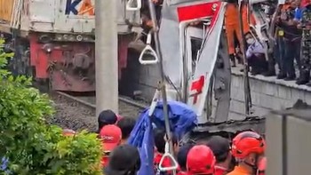 Evakuasi Kecelakaan Kereta Selesai, 14 Korban Meninggal Dunia