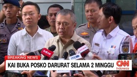 VIDEO: KAI Buka Posko Darurat Selama 2 Minggu